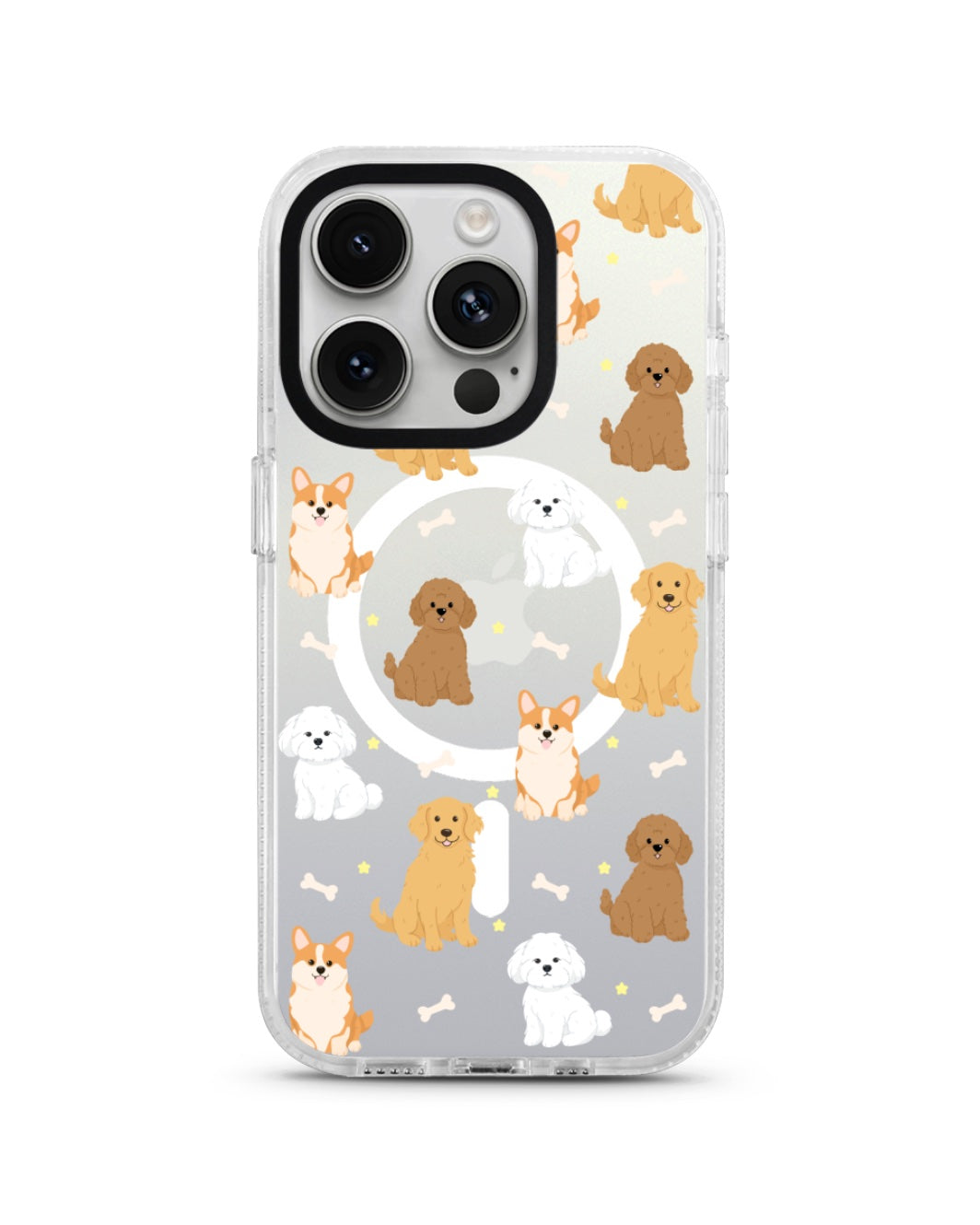 MAGSAFE CLOUD CASE - GOLDEN PAWS