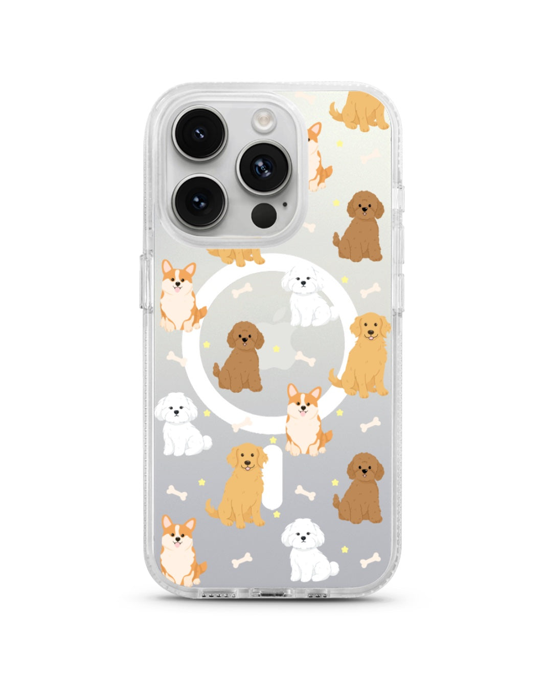MAGSAFE CLOUD CASE - GOLDEN PAWS