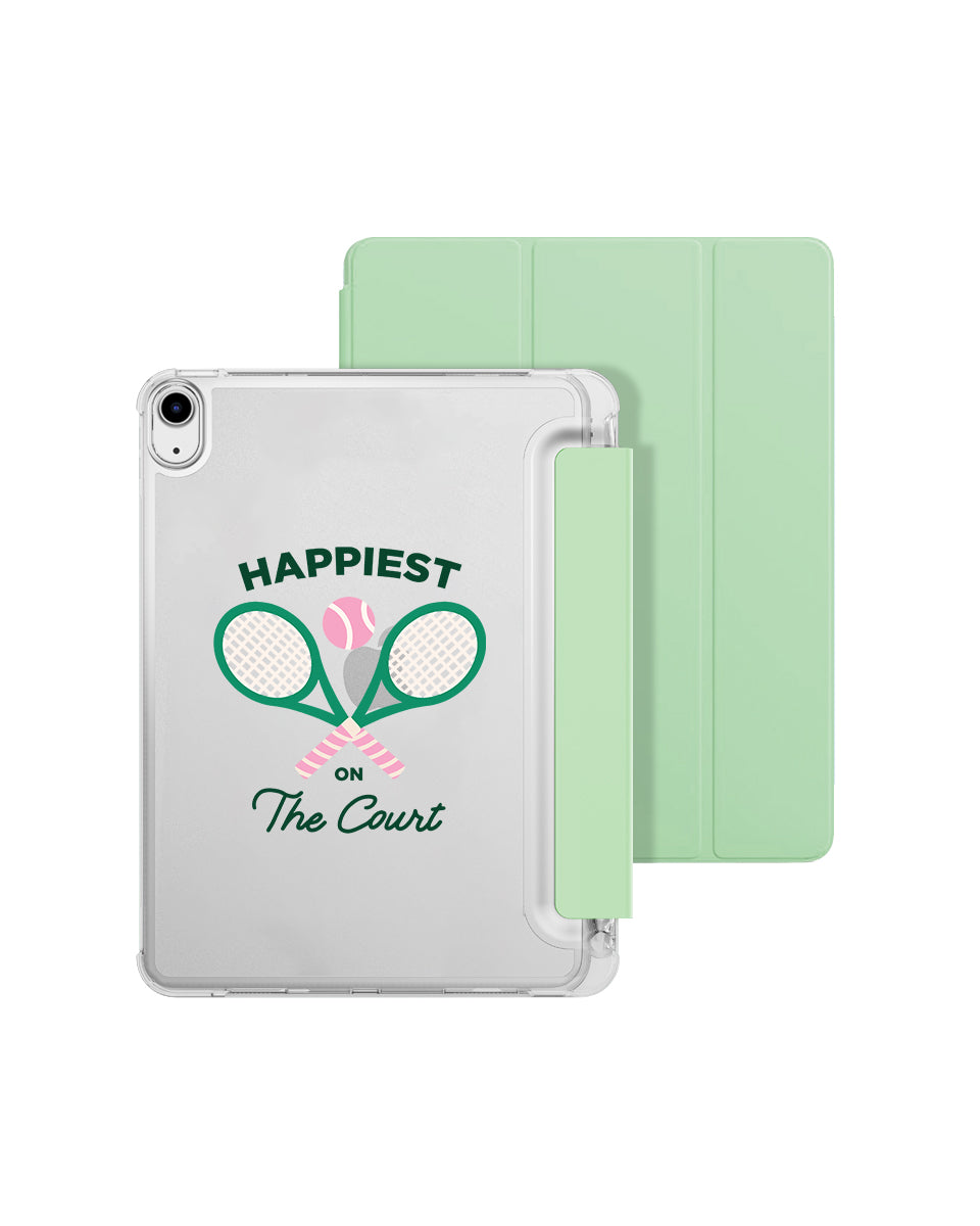 IPAD CASE - HAPPIEST ON THE COURT