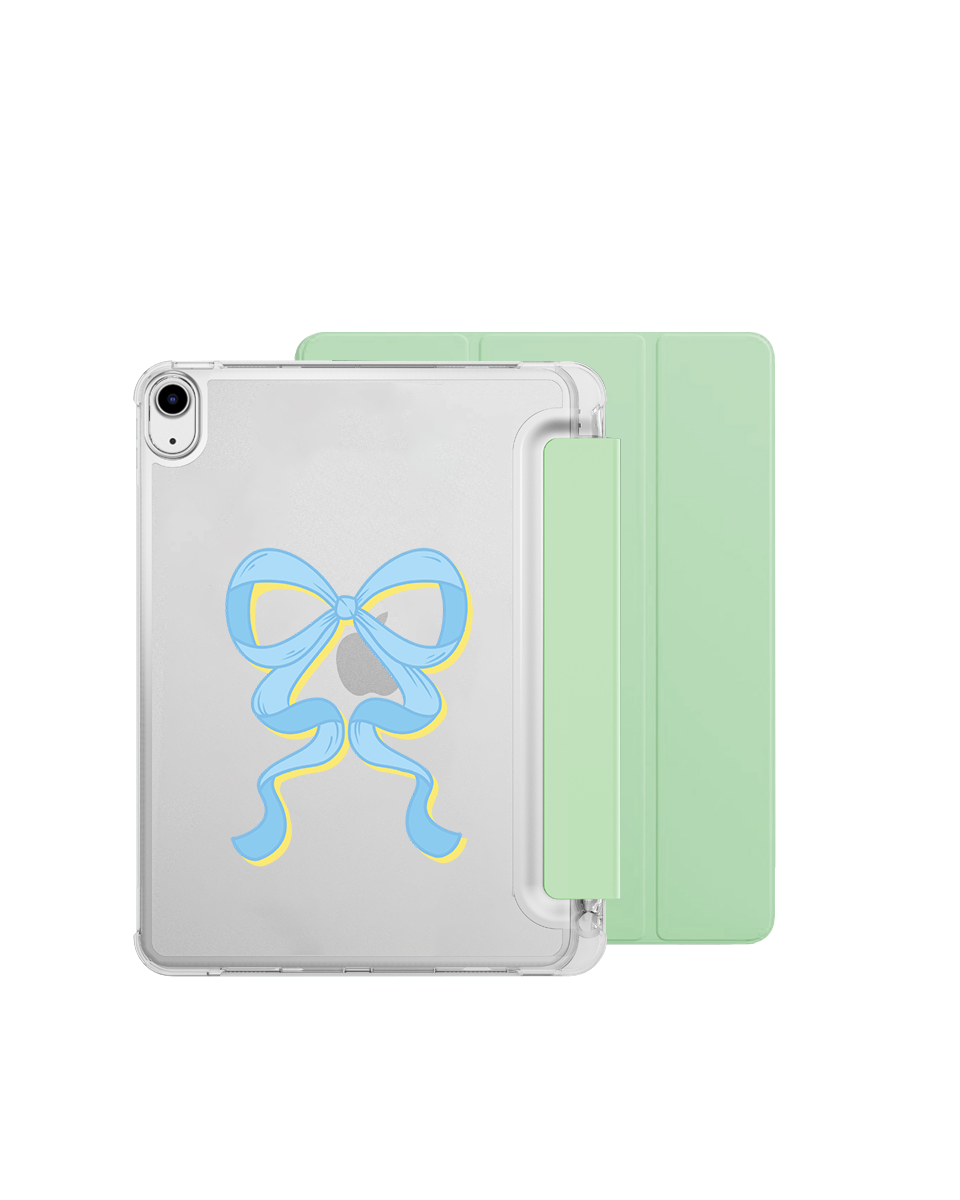 IPAD CASE - BLUE ON YELLOW