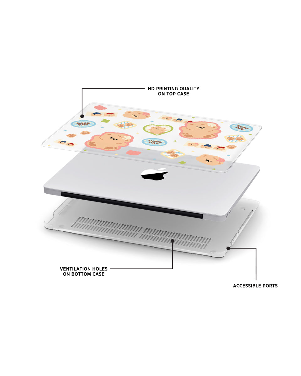MACBOOK CASE - HAPPY BEAR