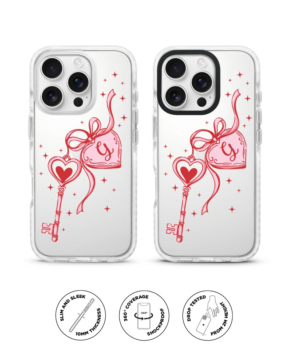 X-TECH BUMPER CASE - HEART KEY