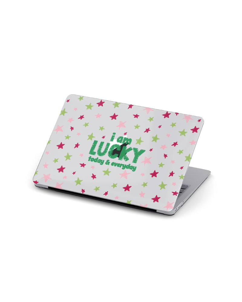 MACBOOK CASE - I AM LUCKY