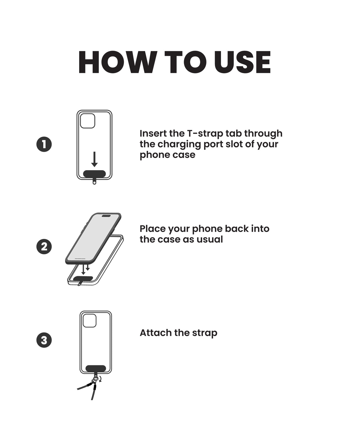 CROSSBODY PHONE STRAP