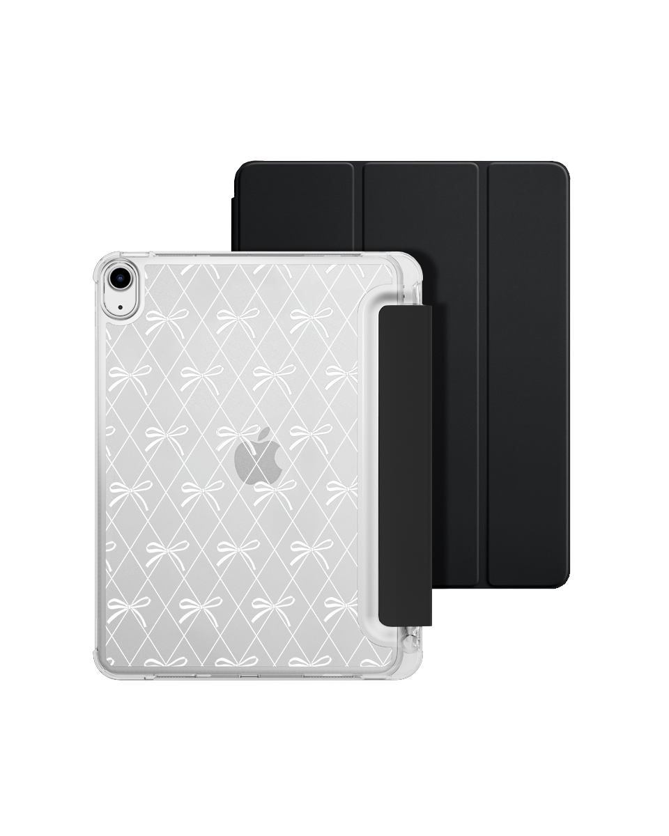 IPAD CASE - WHITE COQUETTE