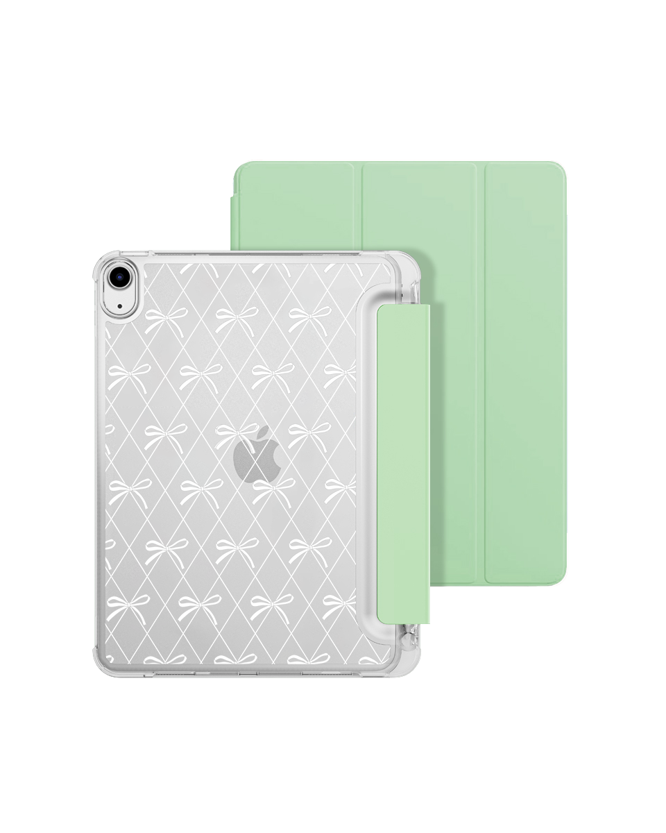 IPAD CASE - WHITE COQUETTE