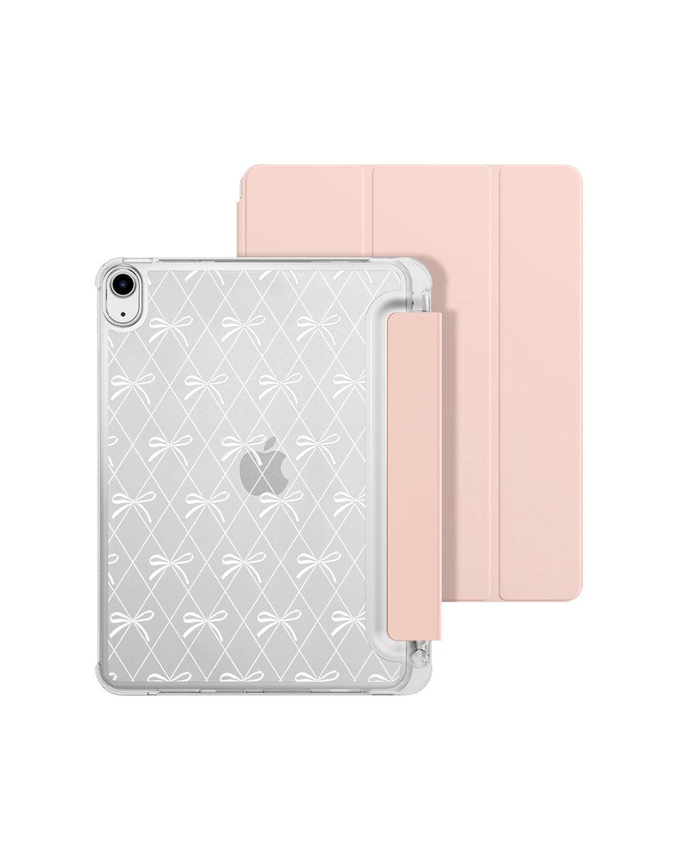 IPAD CASE - WHITE COQUETTE