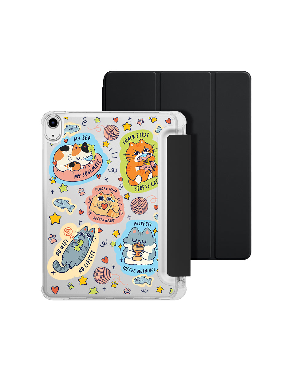 IPAD CASE - MEOW-ZY MOOD