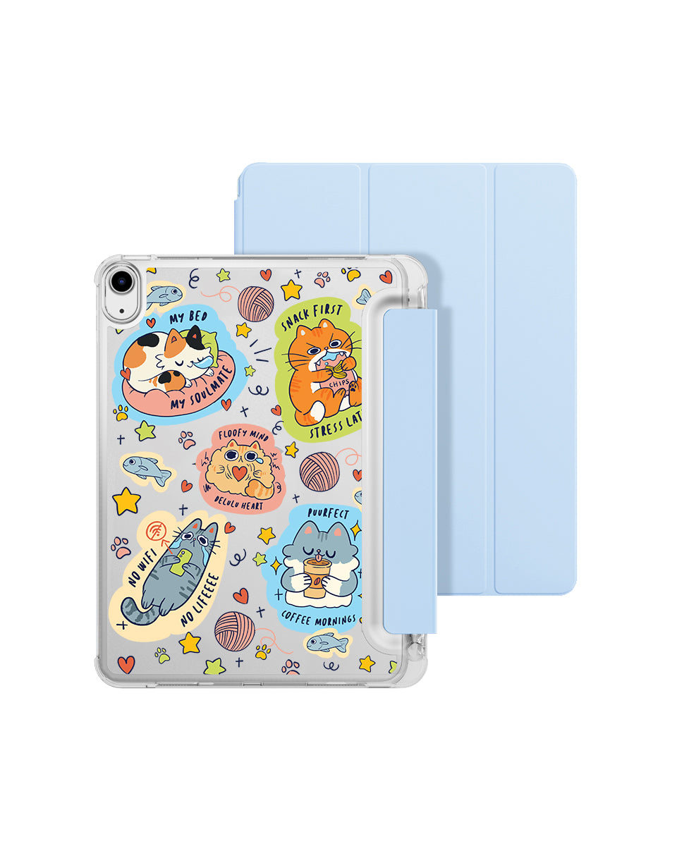 IPAD CASE - MEOW-ZY MOOD