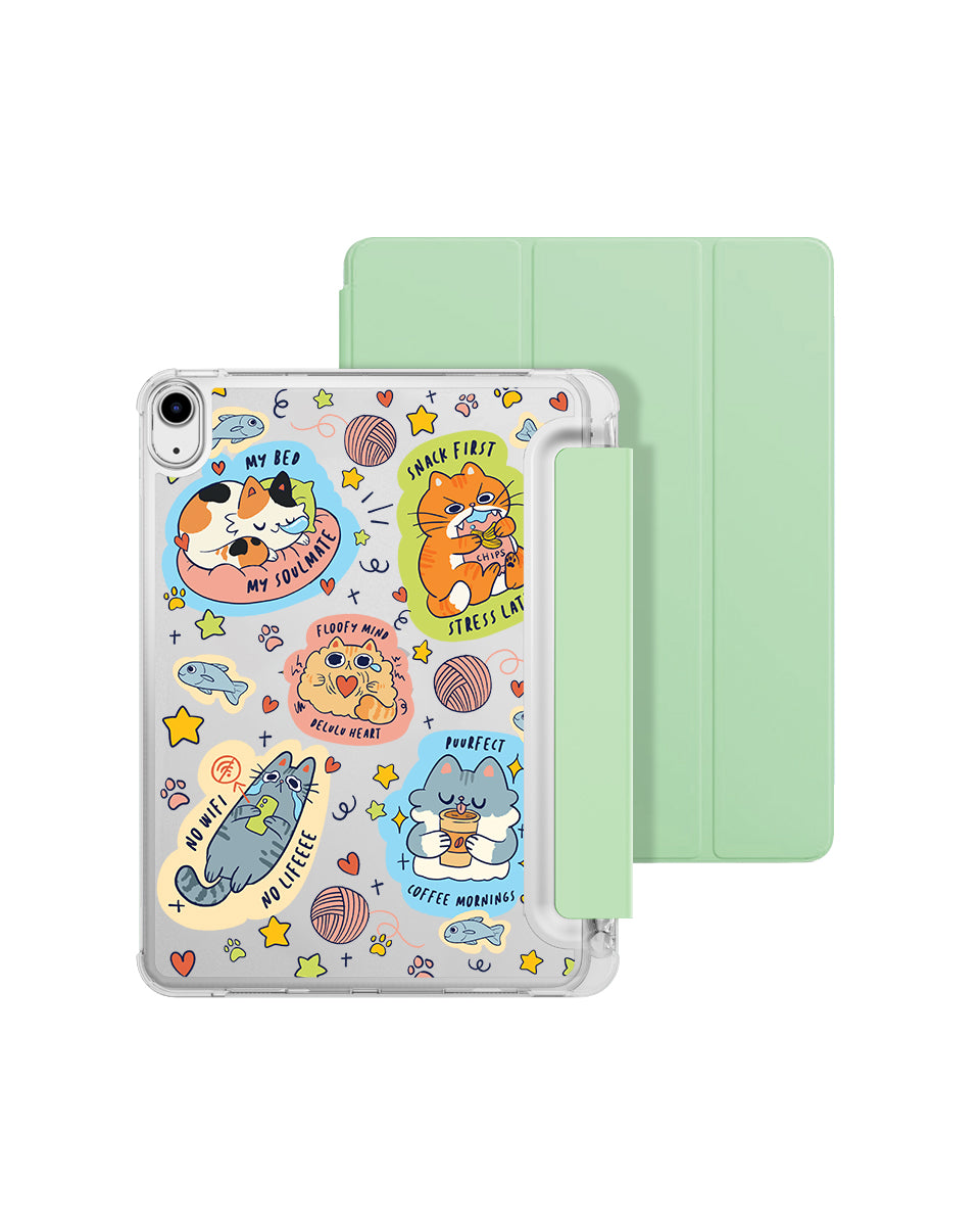 IPAD CASE - MEOW-ZY MOOD