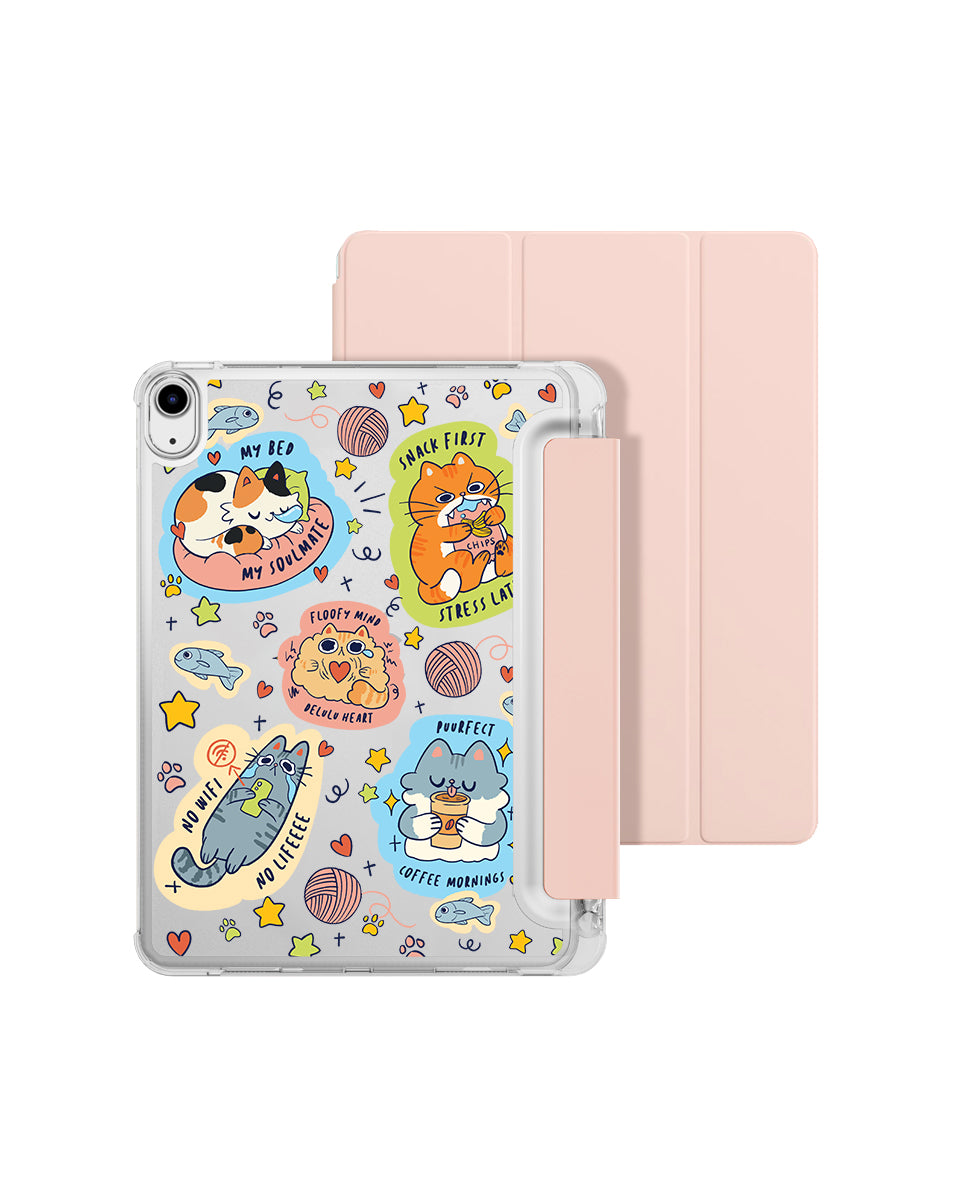 IPAD CASE - MEOW-ZY MOOD