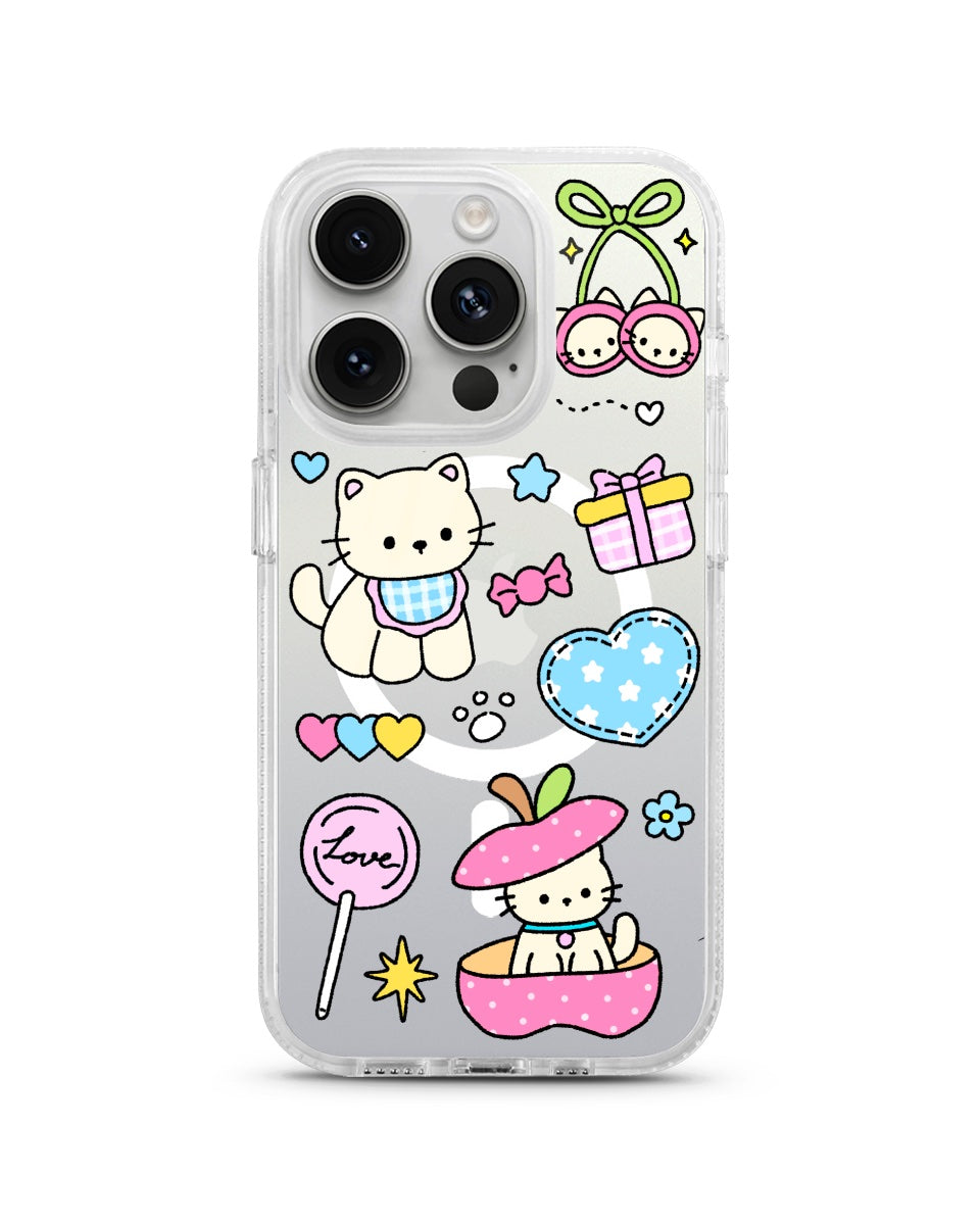 MAGSAFE CLOUD CASE - KITTEN TALES