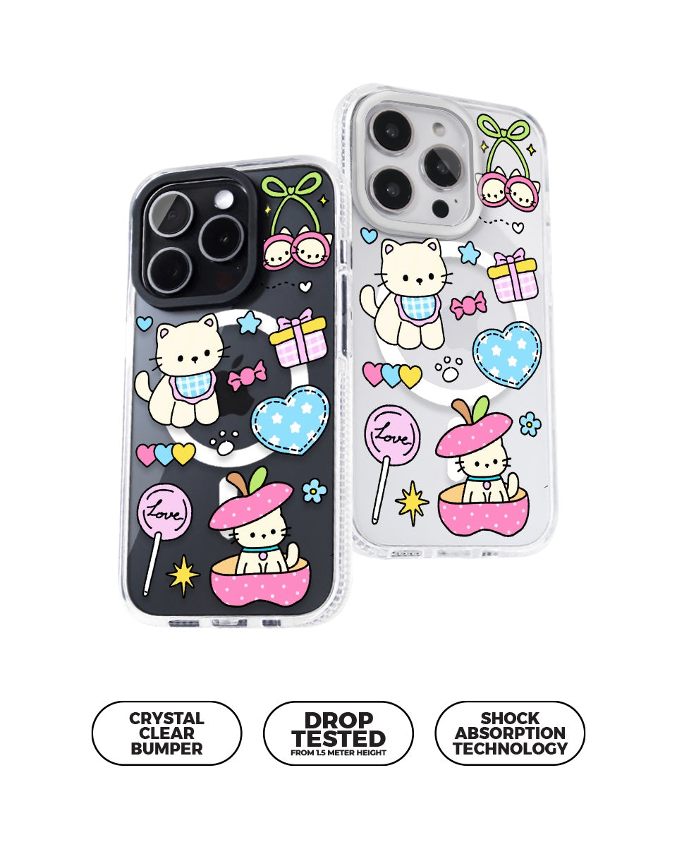 MAGSAFE CLOUD CASE - KITTEN TALES