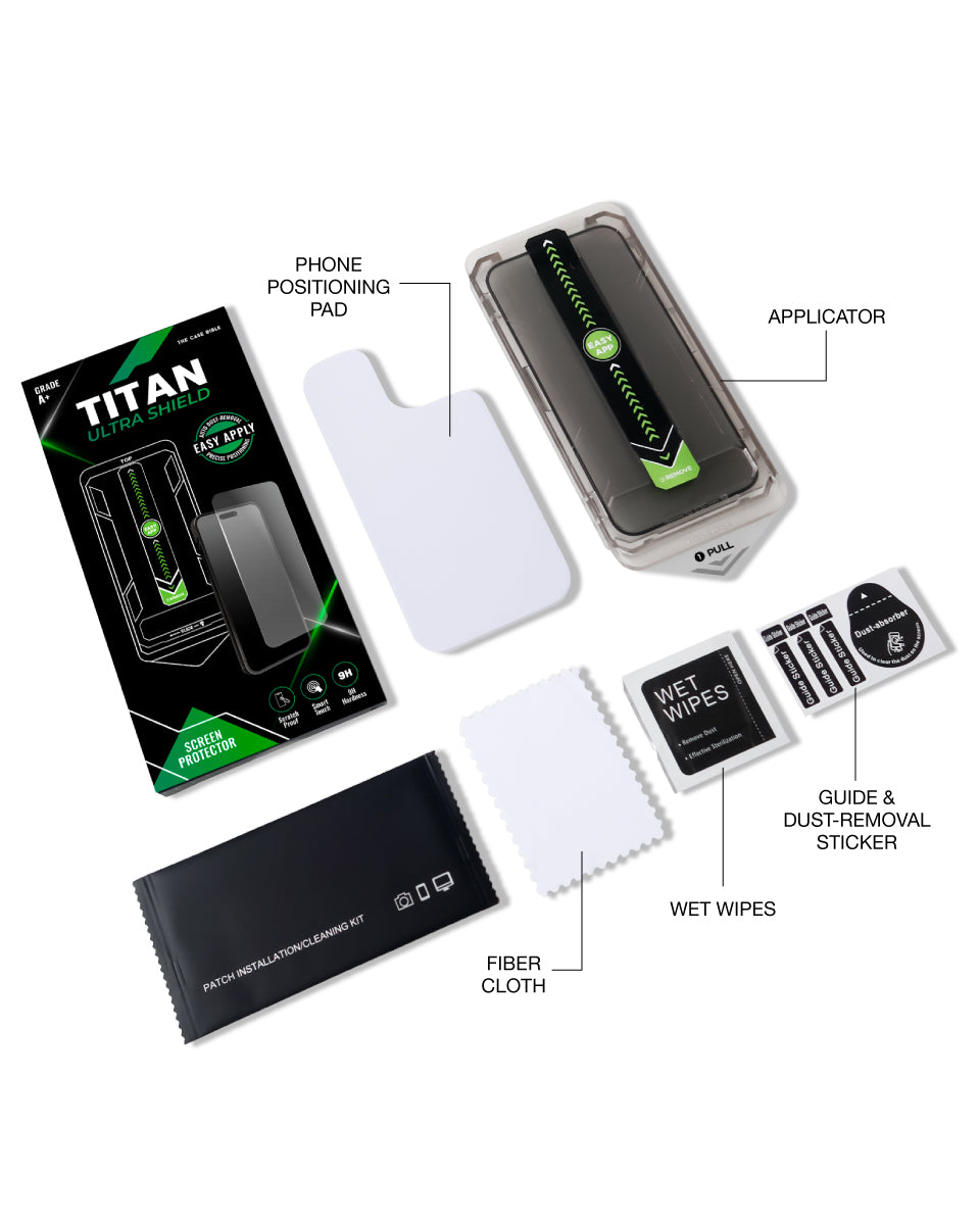 TITAN ULTRA SHIELD TEMPERED GLASS - ANTI-SPY PRIVACY