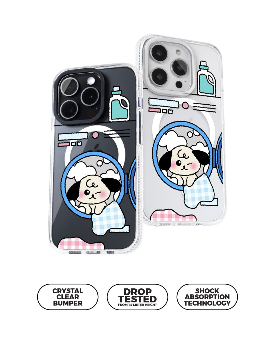 MAGSAFE CLOUD CASE - LAUNDRY PUP