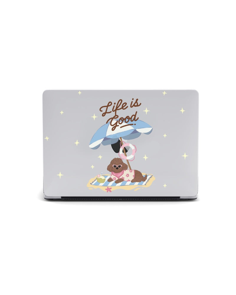 MACBOOK CASE - LIFE IS GOOD