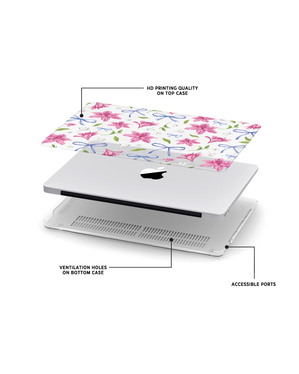 MACBOOK CASE - LILIES & LACE