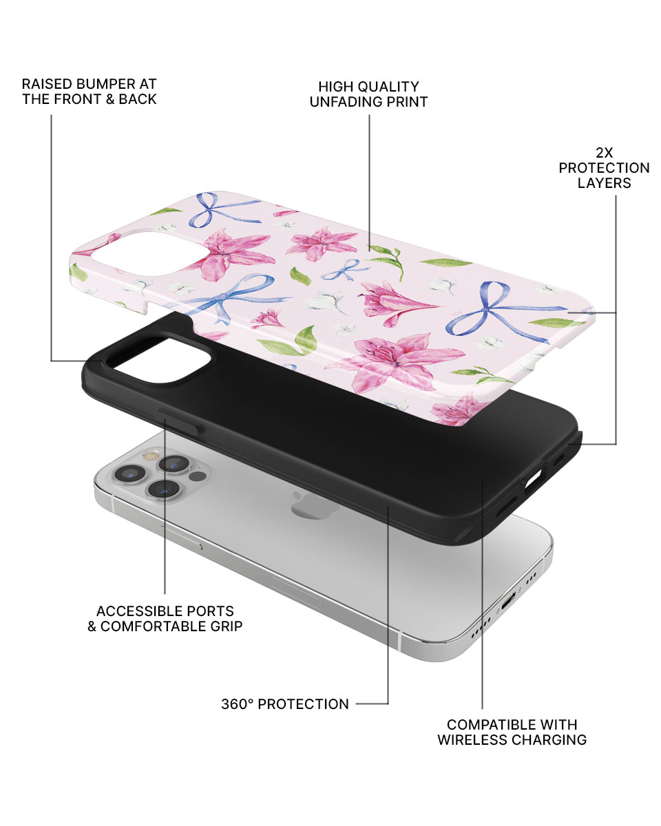 DOUBLE ARMOR CASE - LILIES & LACE