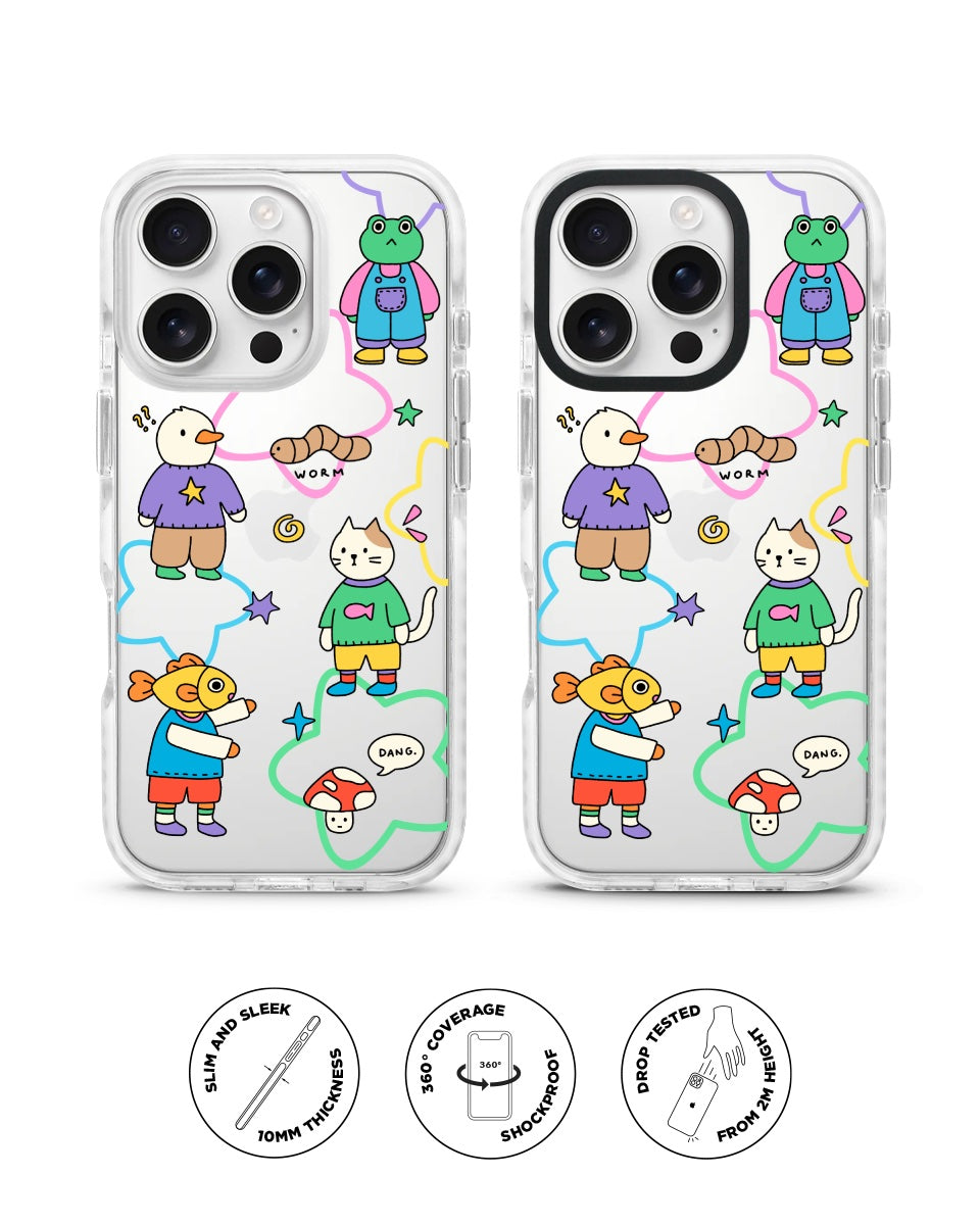X-TECH BUMPER CASE - LITTLE ODD FRIENDS