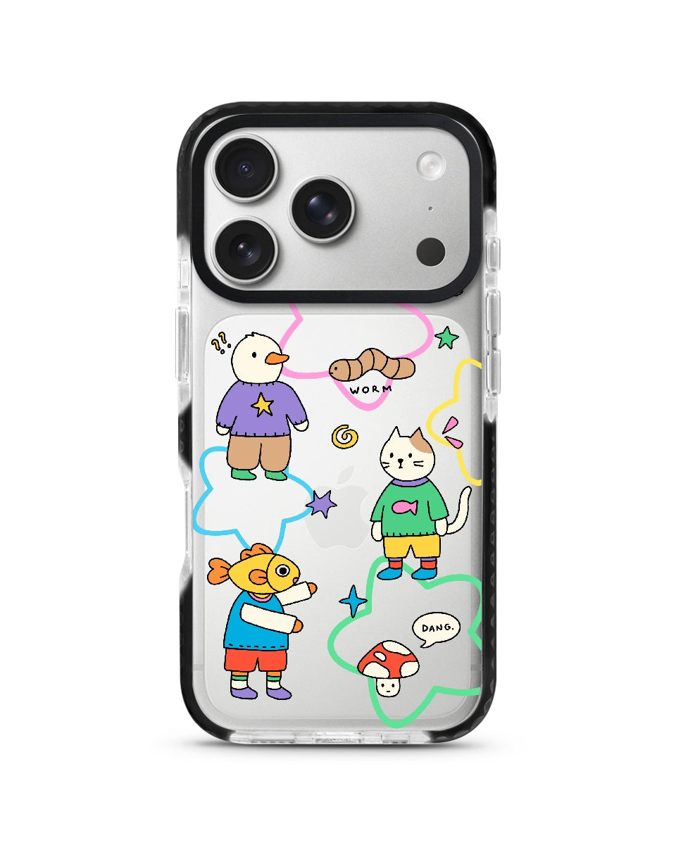 X-TECH BUMPER CASE - LITTLE ODD FRIENDS