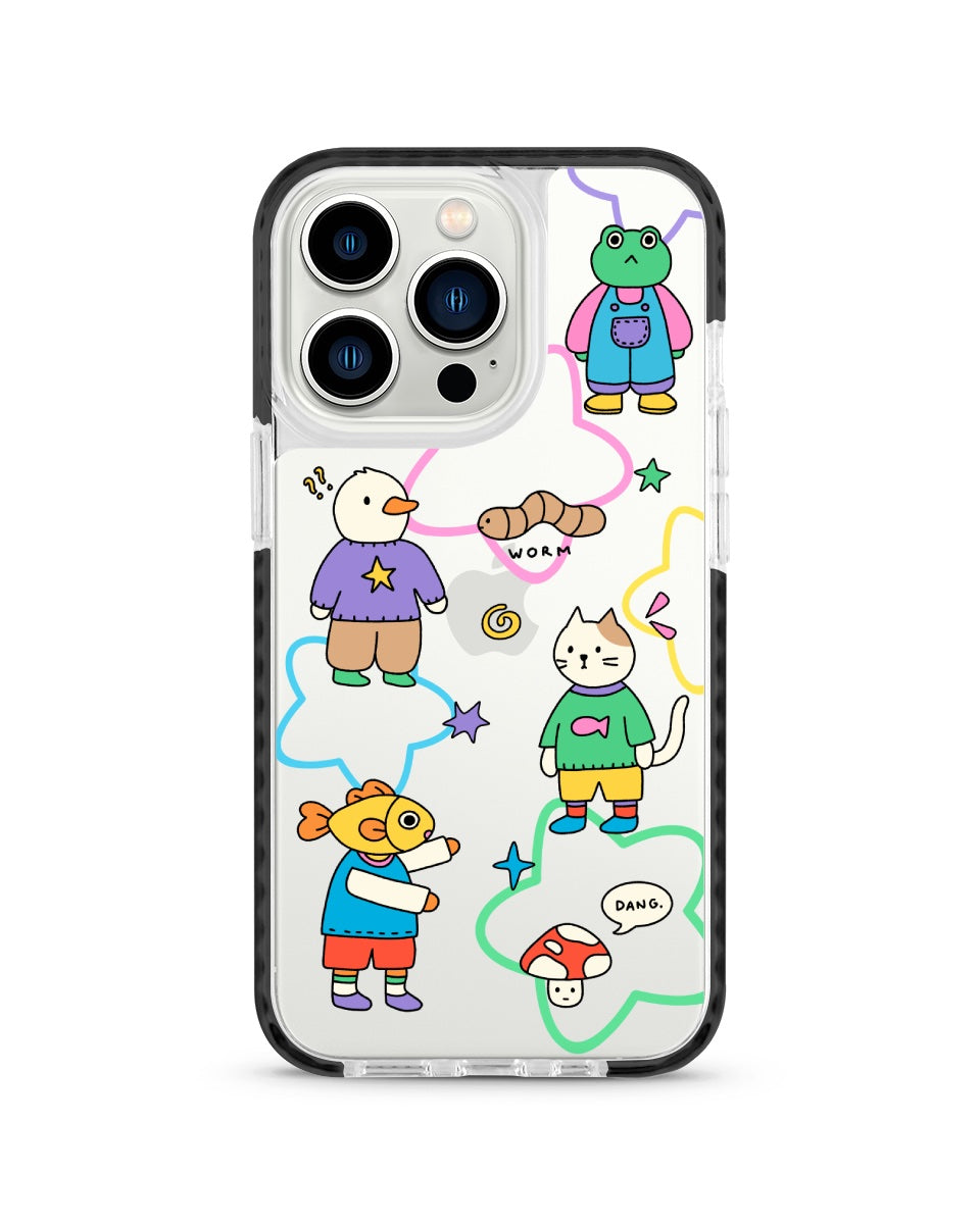 X-TECH BUMPER CASE - LITTLE ODD FRIENDS