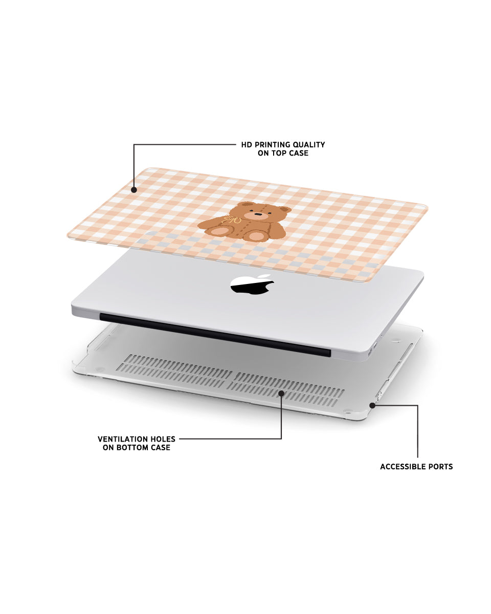 MACBOOK CASE - PLUSHIE BEAR