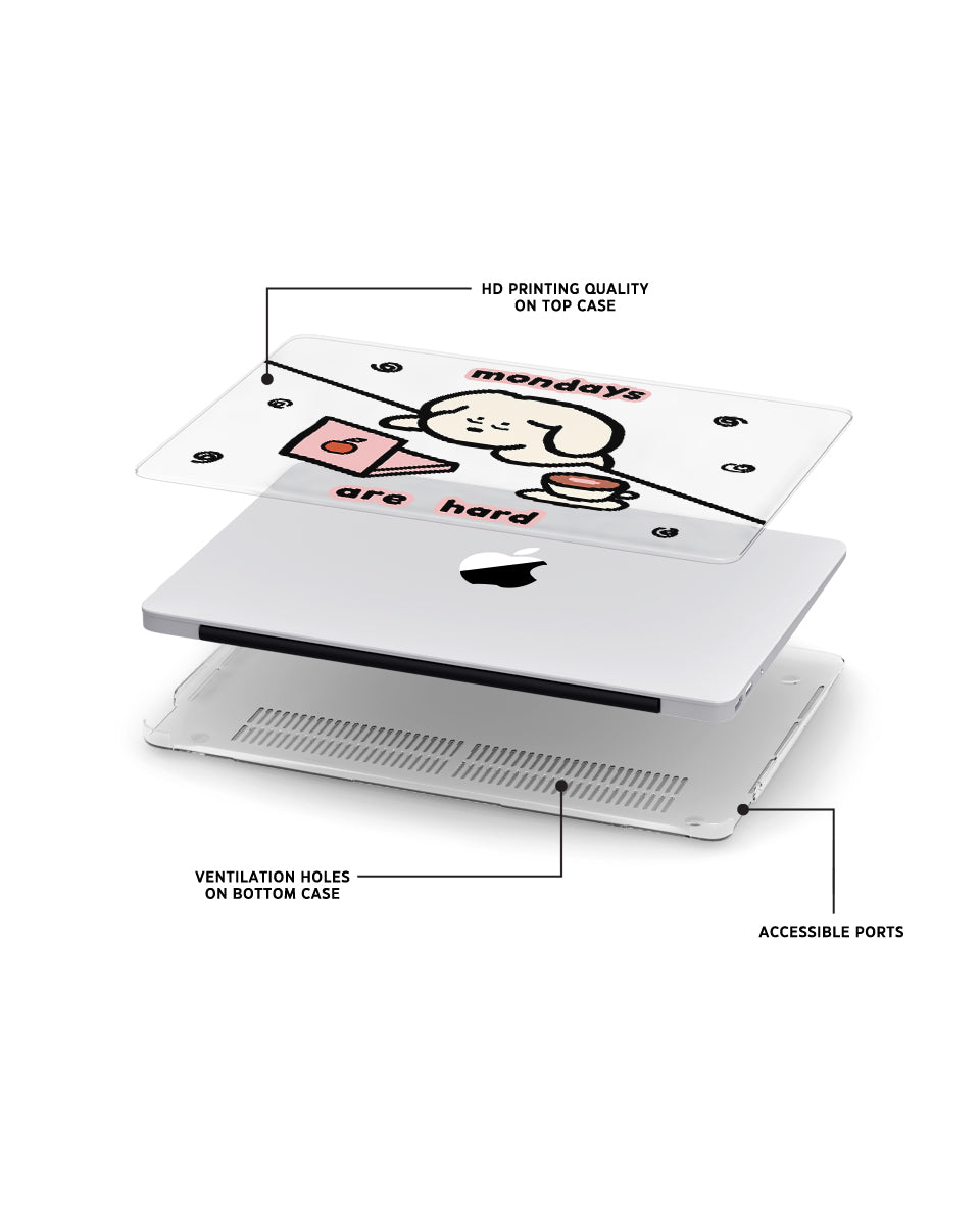 MACBOOK CASE - MONDAYS ARE HARD