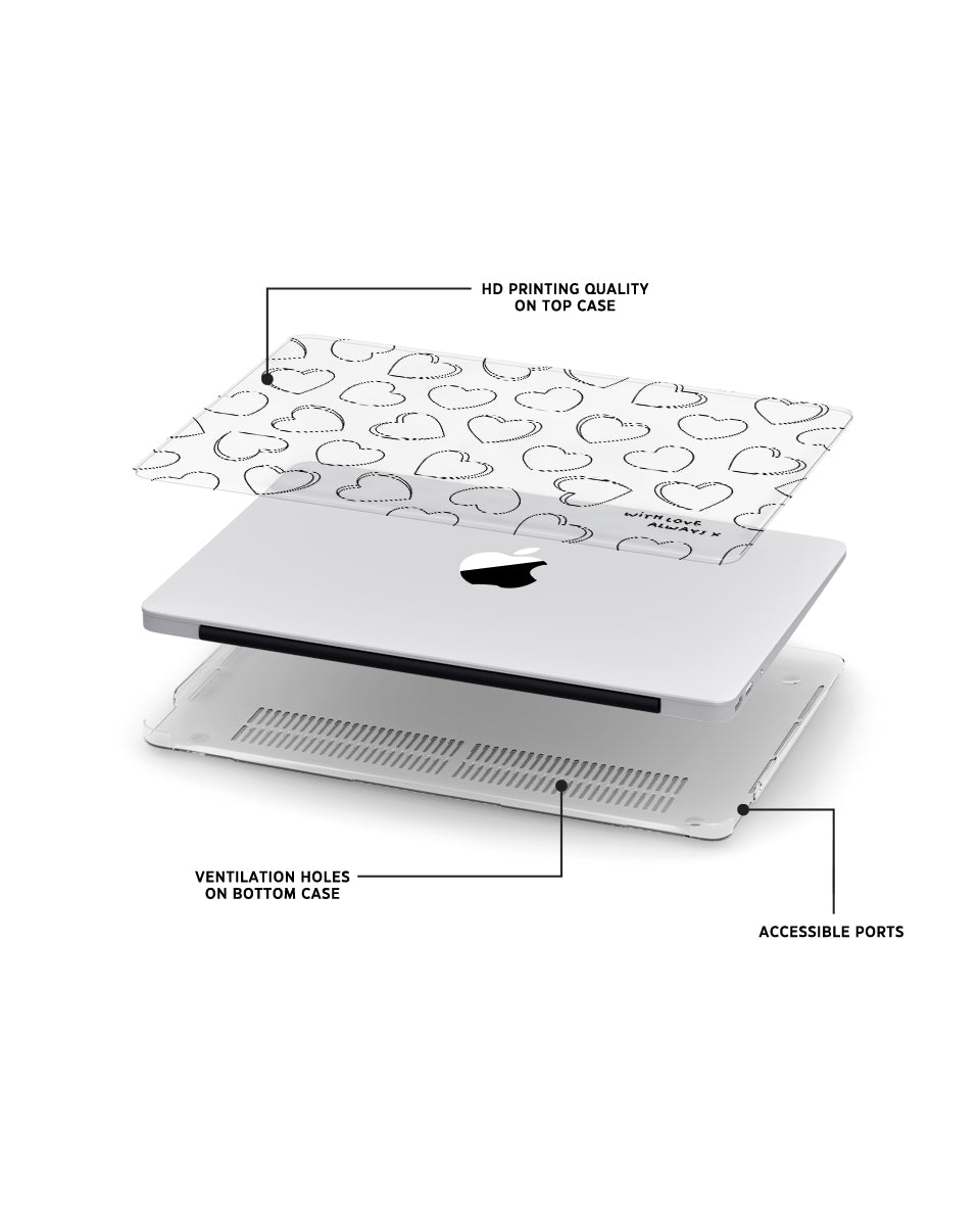 MACBOOK CASE - WITH LOVE