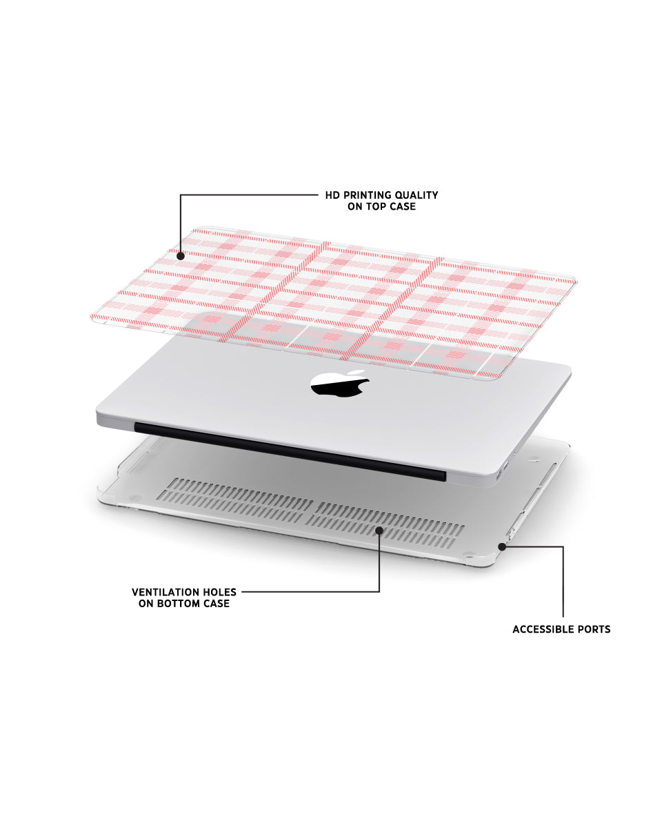 MACBOOK CASE - STRAWBERRY MINT