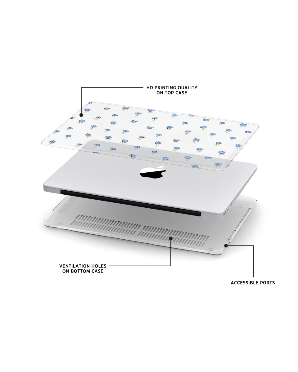 MACBOOK CASE - DAINTY BLUES