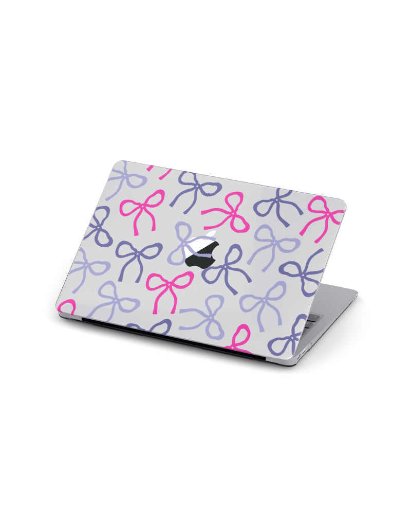 MACBOOK CASE - PURPLE RIBBONS