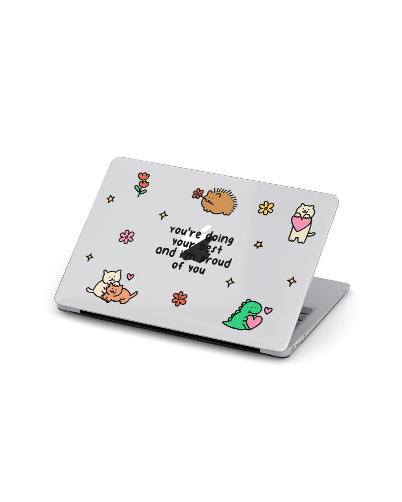 MACBOOK CASE - POSITIVE SCRIBBLE