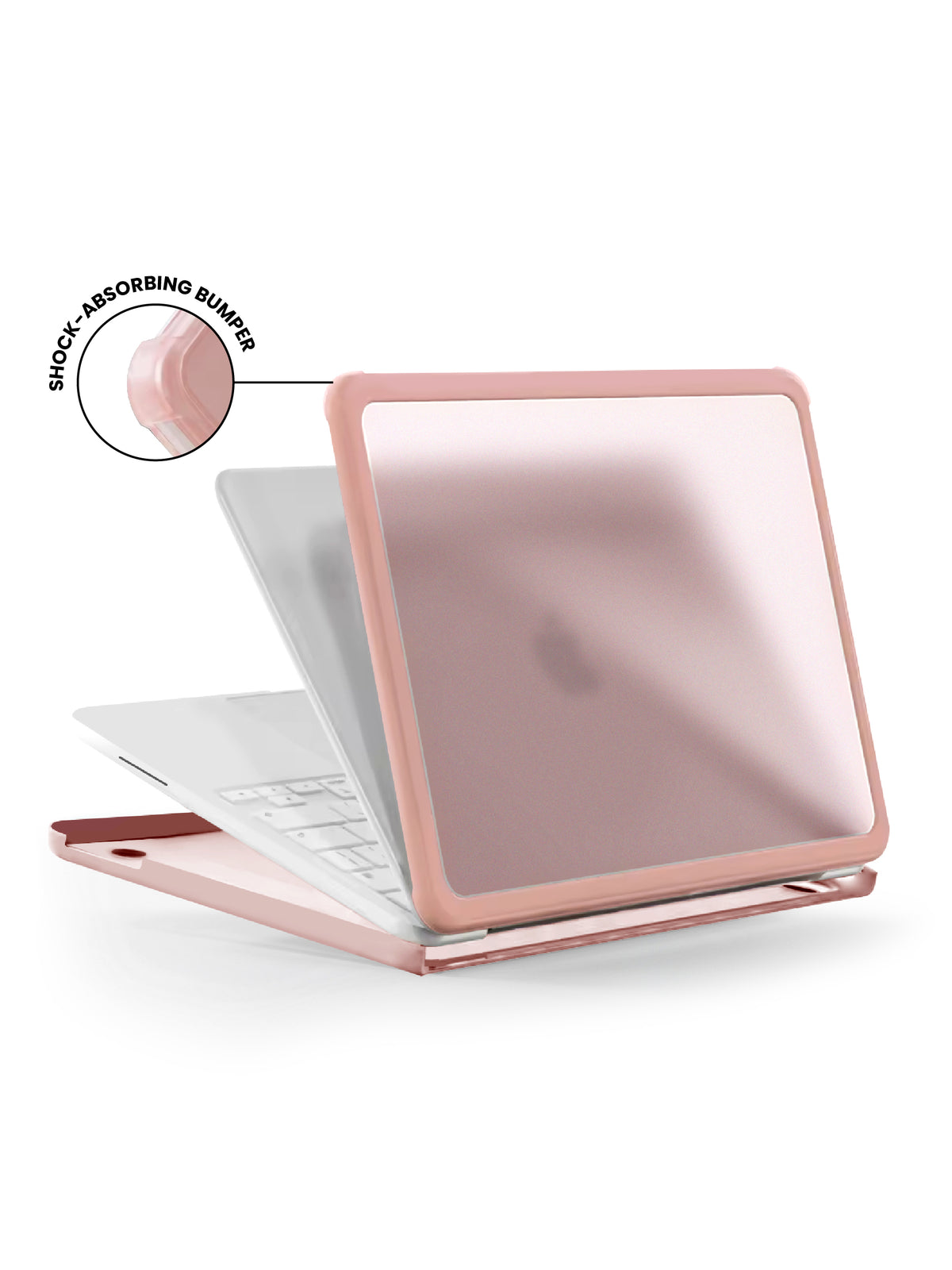 FROSTED MACBOOK NEO CASE - WHITE