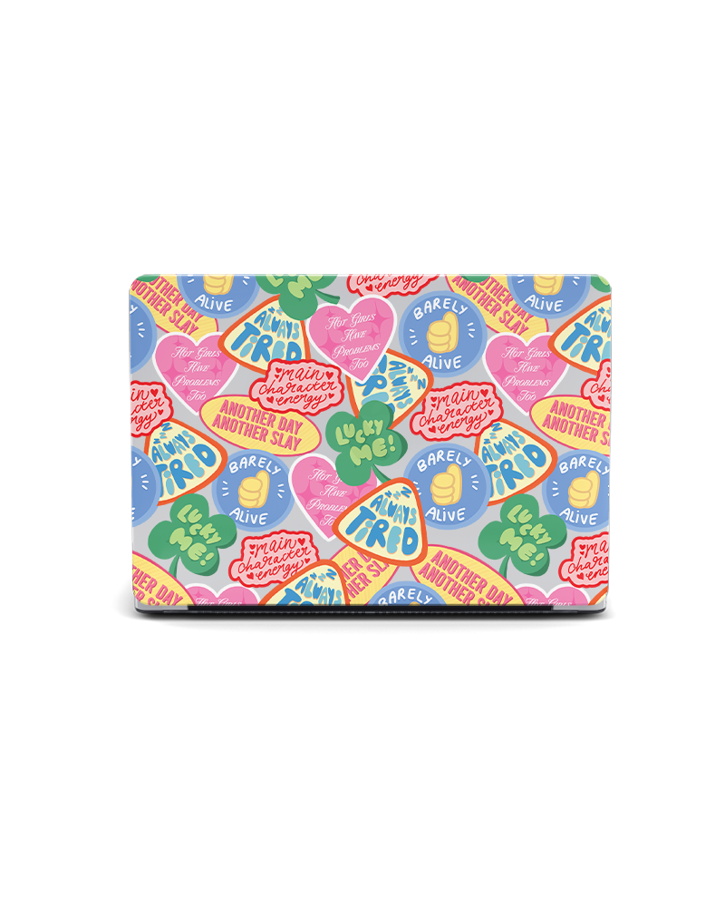 MACBOOK CASE - QUOTE PATCHES
