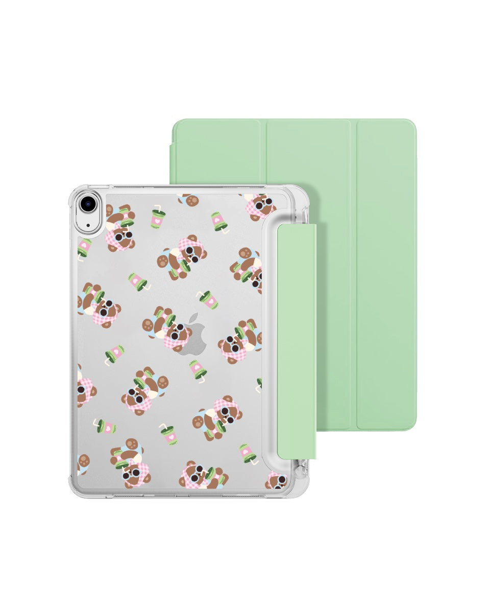 IPAD CASE - MATCHA BEAR