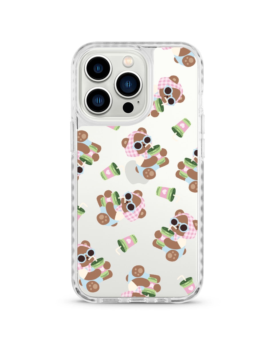 X-TECH BUMPER CASE - MATCHA BEAR