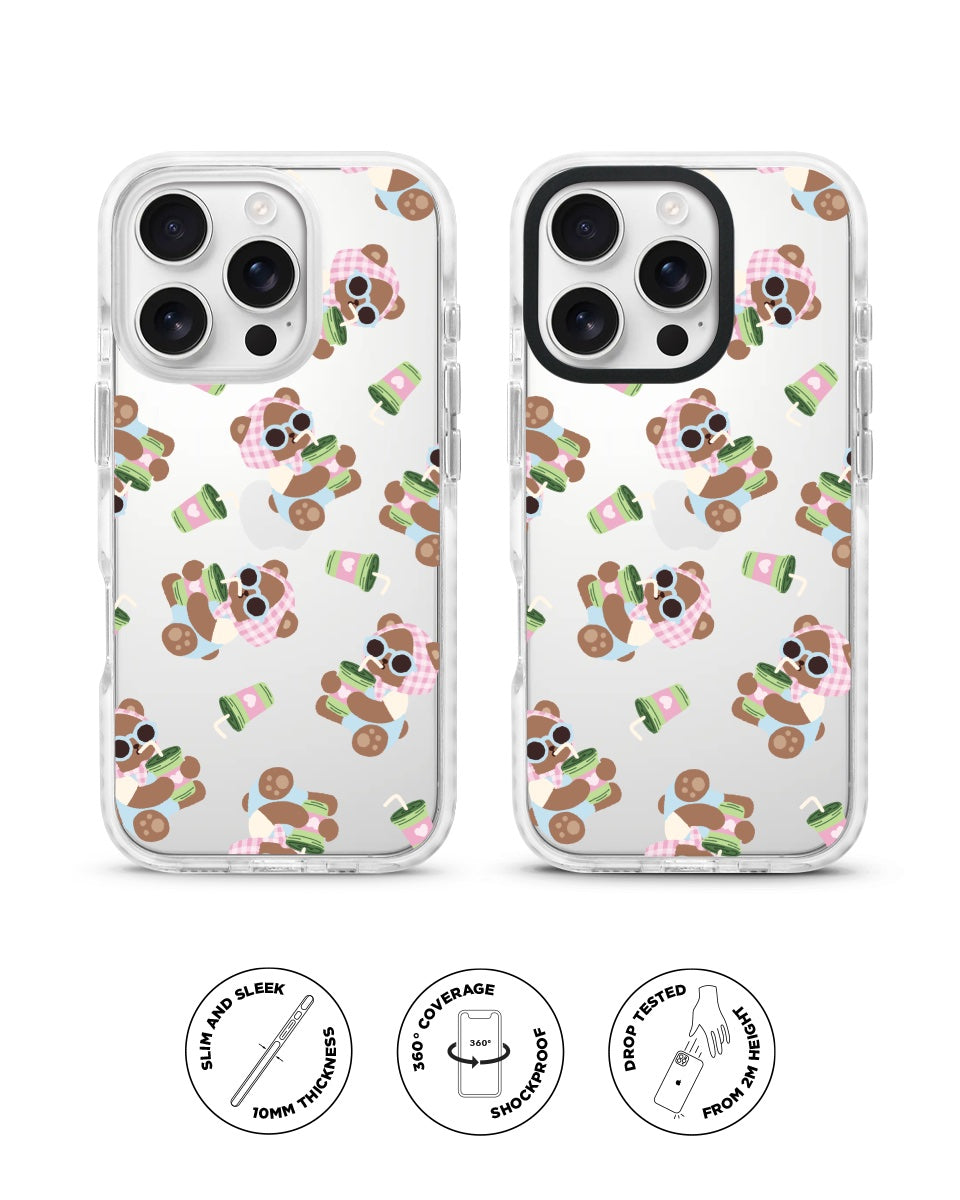 X-TECH BUMPER CASE - MATCHA BEAR