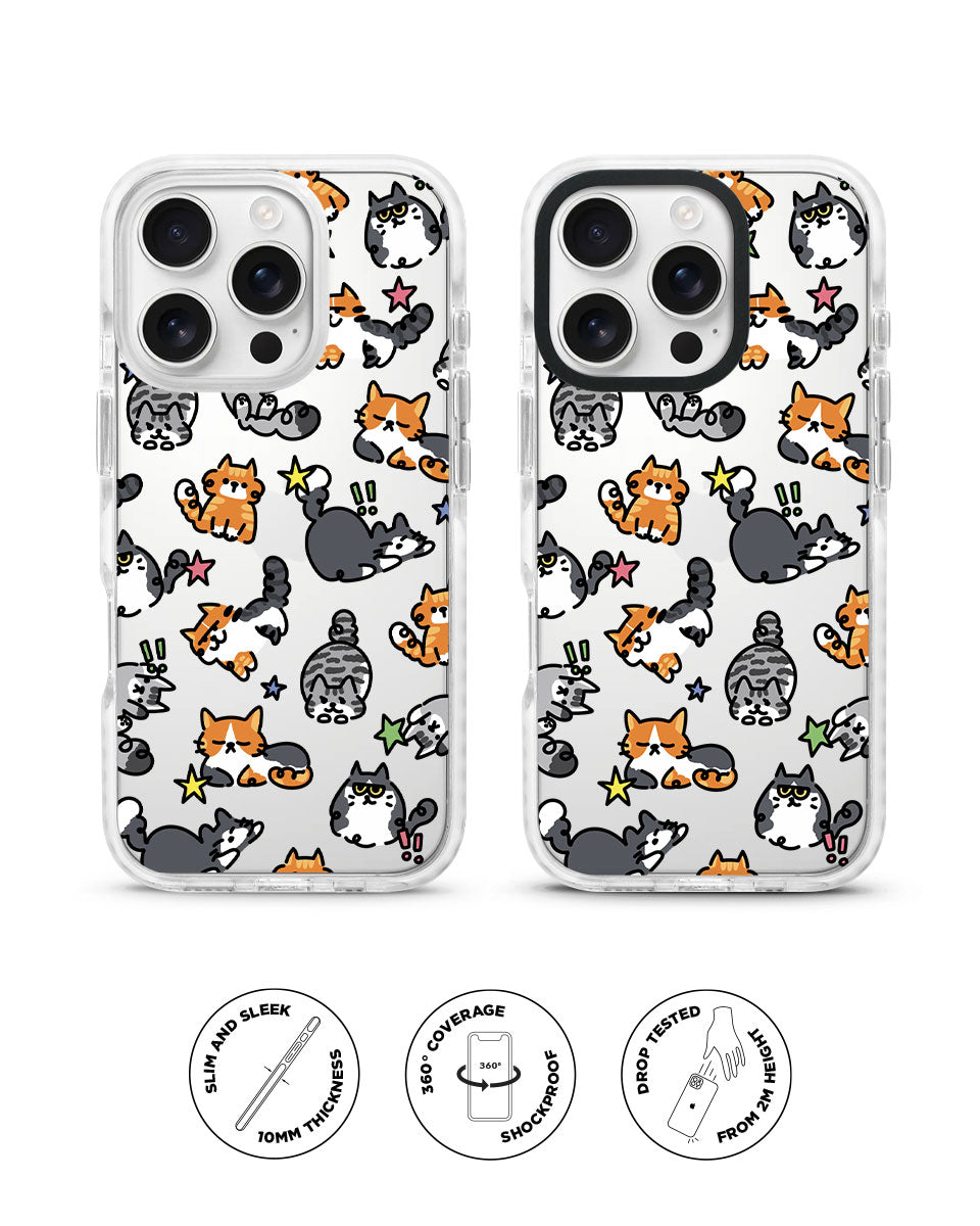 X-TECH BUMPER CASE - MEOWTOWN
