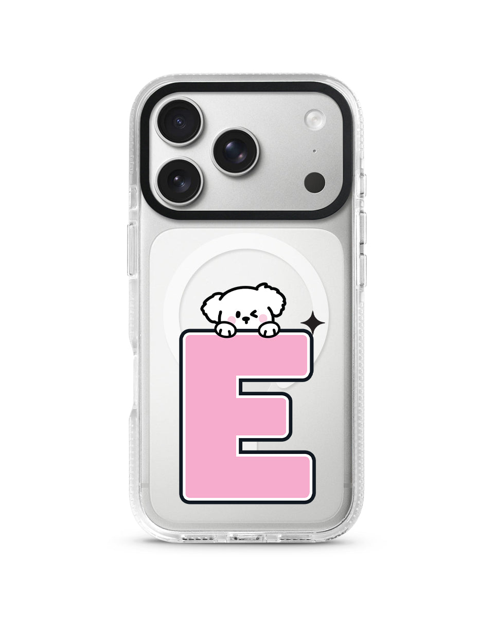 MAGSAFE CLOUD CASE - MINI PUPPY IN PINK