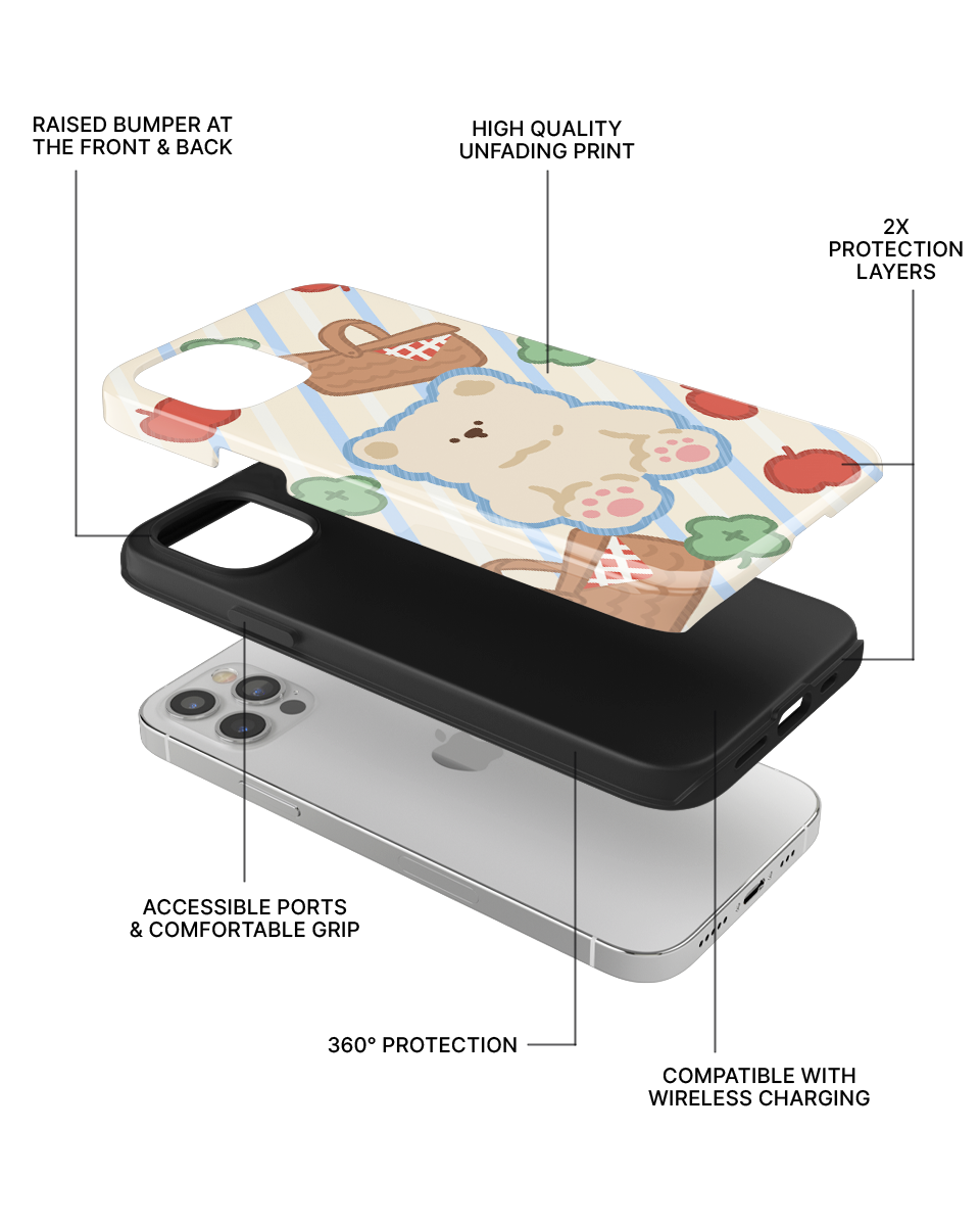 DOUBLE ARMOR CASE - PICNIC BEAR