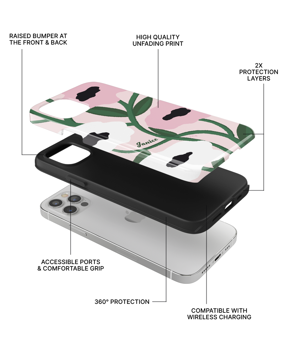 DOUBLE ARMOR CASE - PINK OPAL
