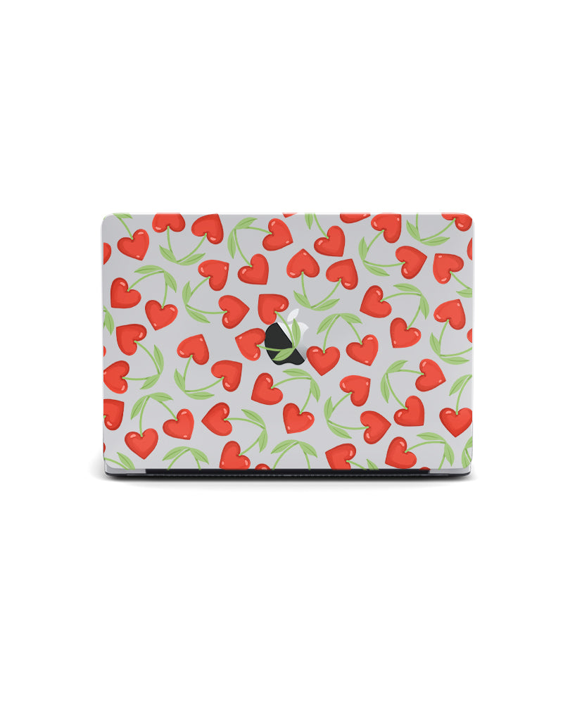MACBOOK CASE - CHERRY HEARTS