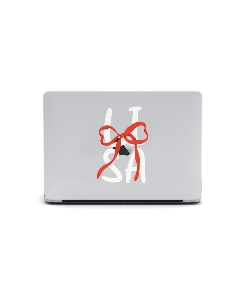 MACBOOK CASE - LADY IN PINK