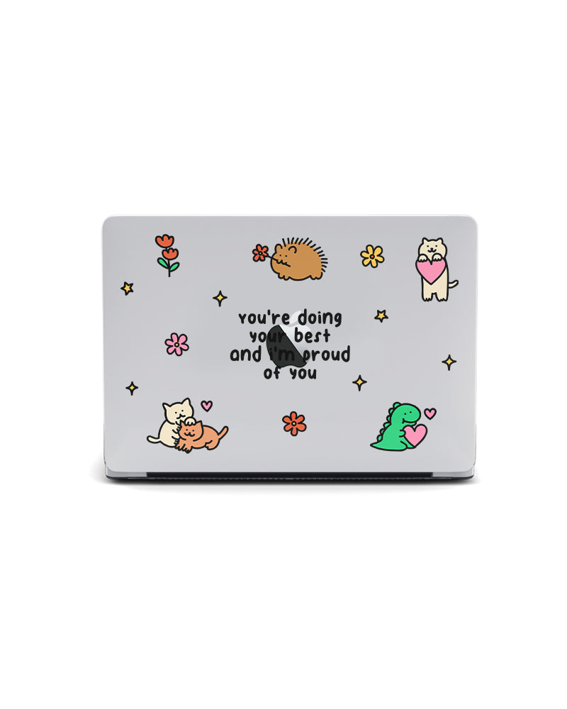 MACBOOK CASE - POSITIVE SCRIBBLE
