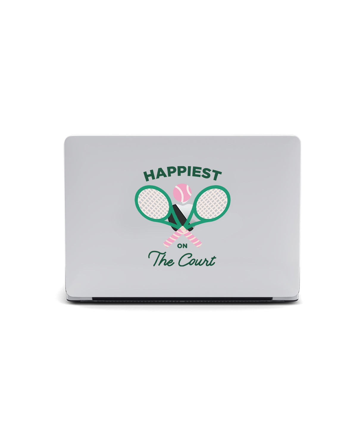 MACBOOK CASE - HAPPIEST ON THE COURT