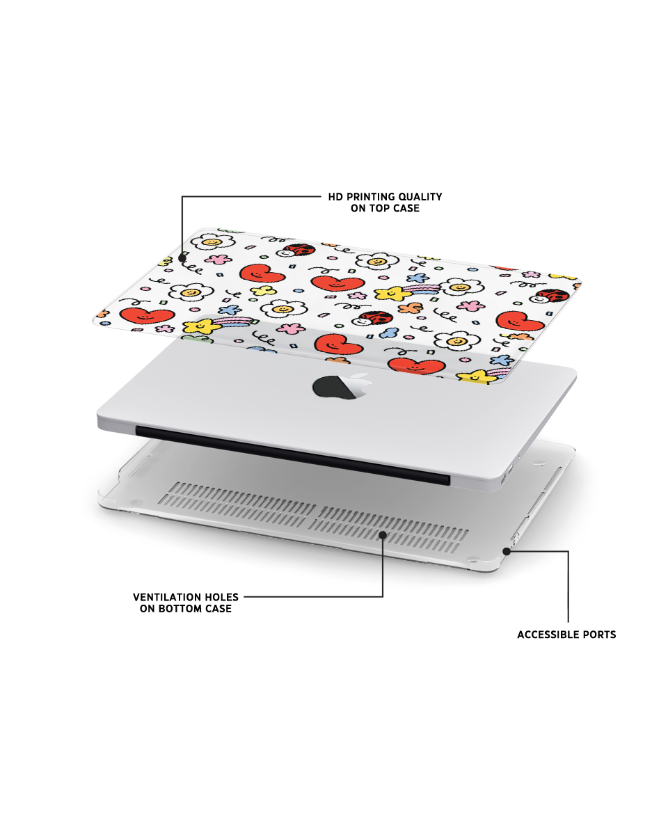 MACBOOK CASE - DOODLE BITS