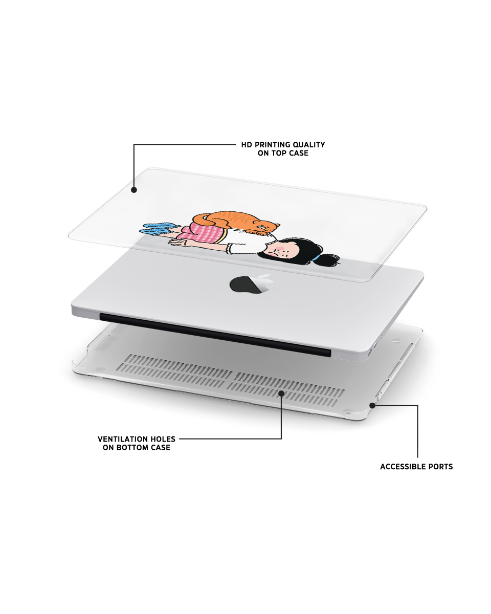 MACBOOK CASE - CAT MOM