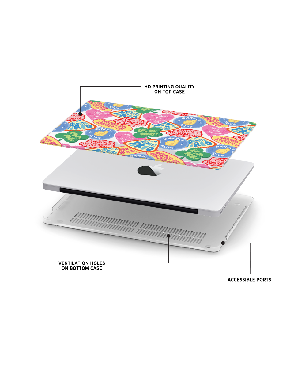 MACBOOK CASE - QUOTE PATCHES