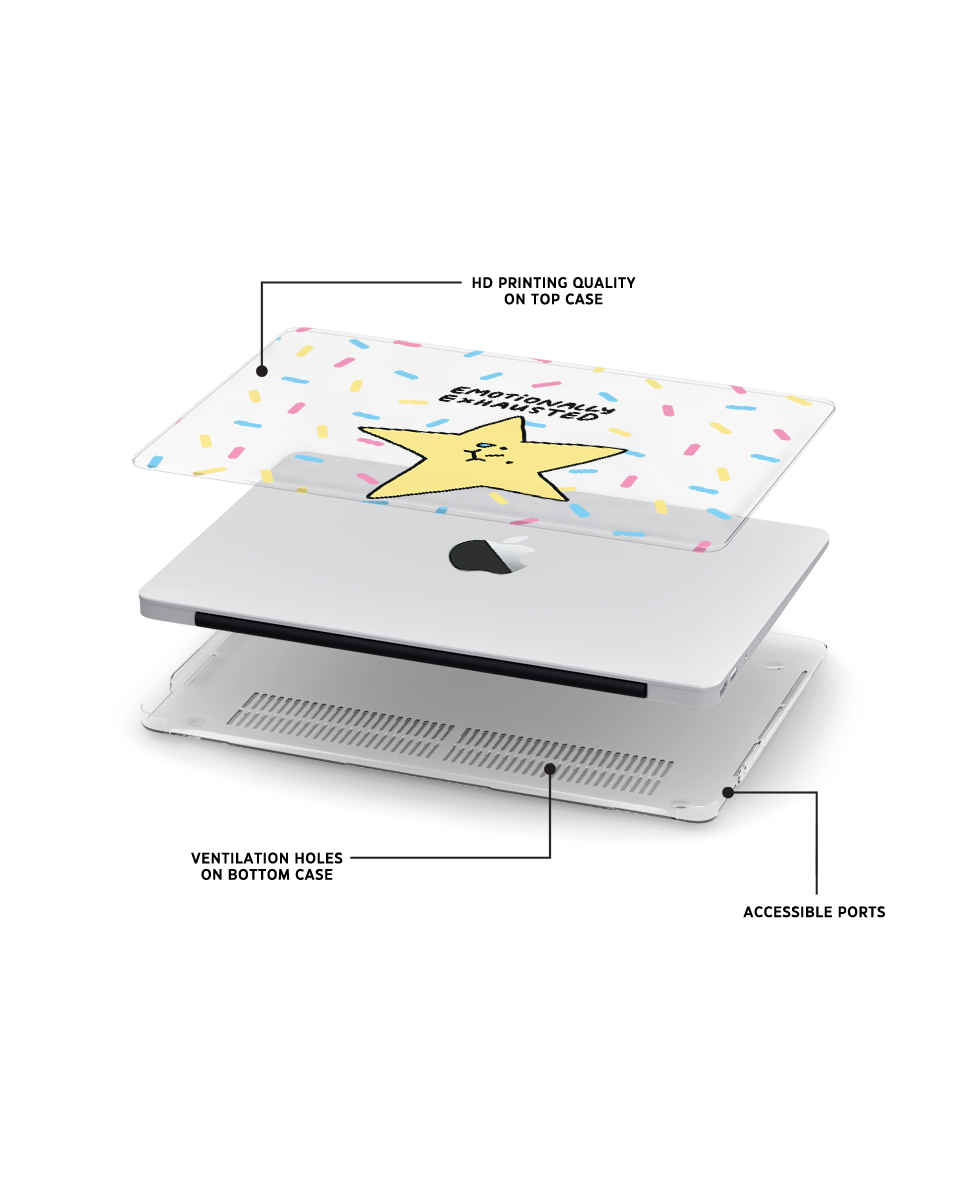 MACBOOK CASE - EXHAUSTED STAR
