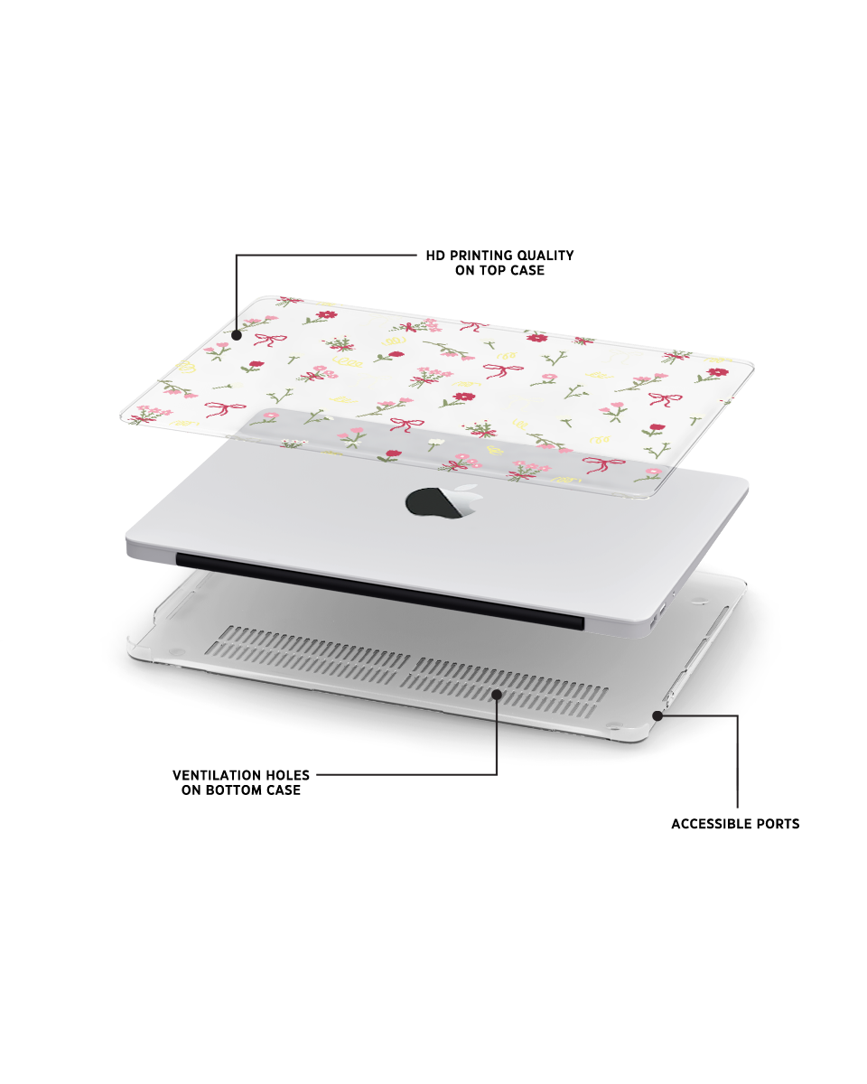 MACBOOK CASE - FLOWER MARKET